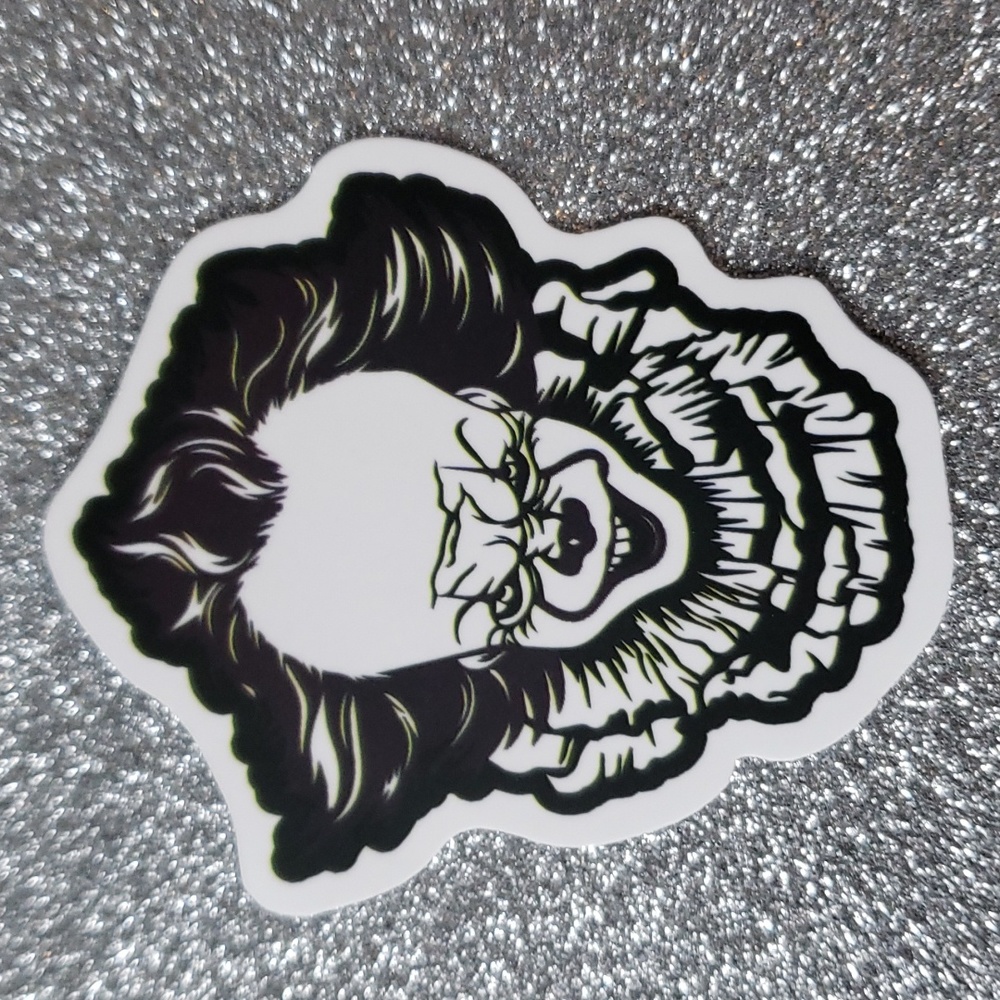 HORROR MOVIE waterproof sticker It clown
